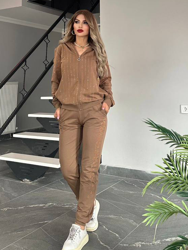 Hoodie and Sweatpants Set